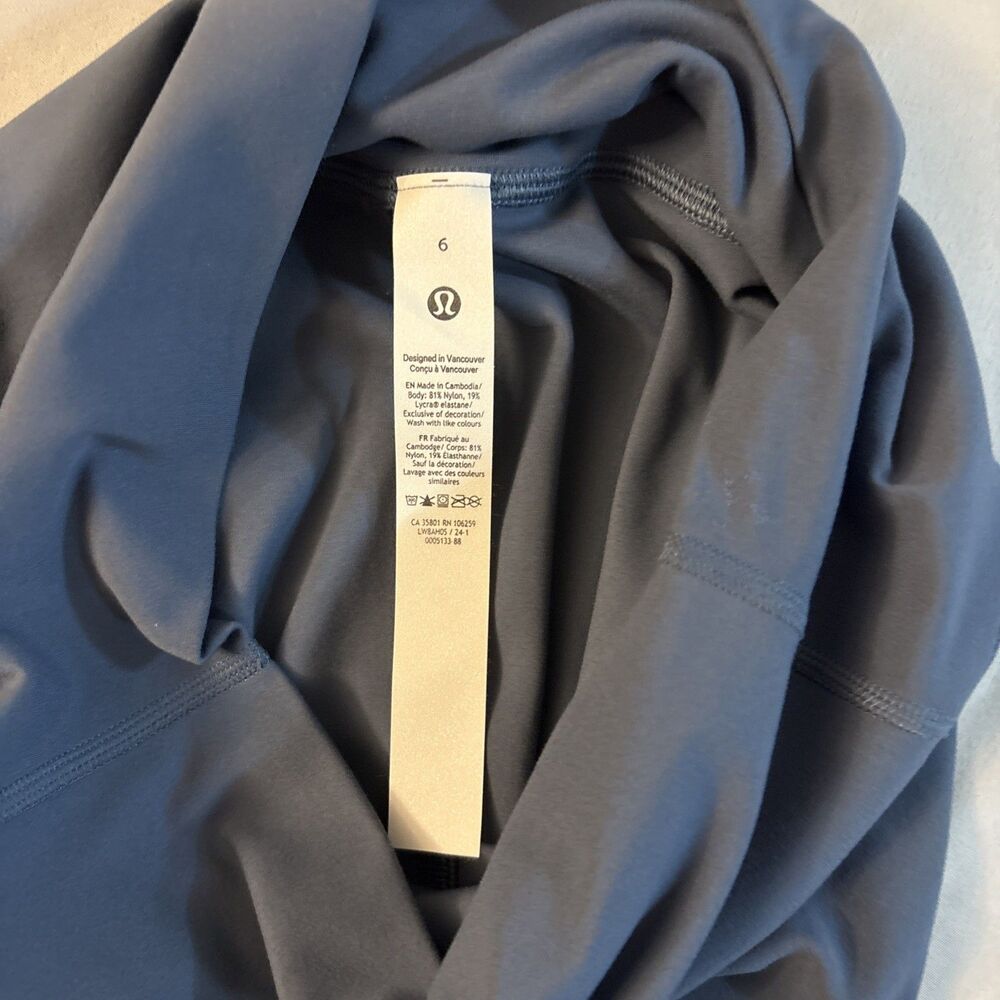 lululemon athletica High-Waist Midi Skirt in Slate Blue - Picture 9 of 11